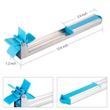 Watermelon Slicer Watermelon Cube Cutter Knife Corer Windmill Stainless Steel Watermelon Fruit Tools...