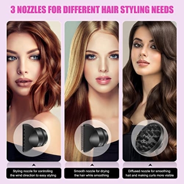 Karrong 1800W Ionic Hair Dryer with Negative Ion Technology