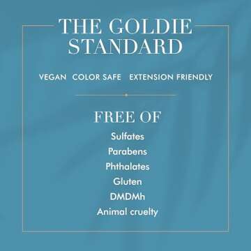 Goldie Locks Flexible Hold Hair Spray, Brushable Finish, For All Hair Types & Extensions, Humidity Resistant, Lightweight for Volume and Styling Control, 9 oz