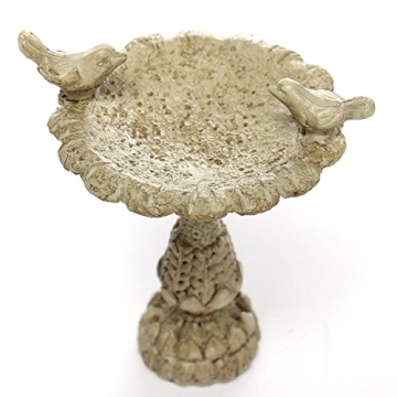 Fairy Garden Miniature Bird Bath Fountain for Decor