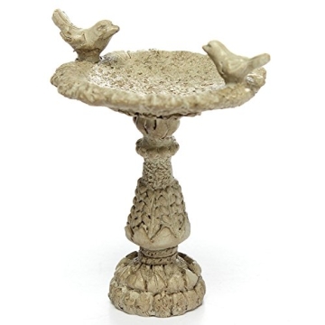 Fairy Garden Miniature Bird Bath Fountain for Decor