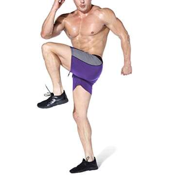 BROKIG Men's 5" Gym Bodybuilding Workout Shorts with Pockets