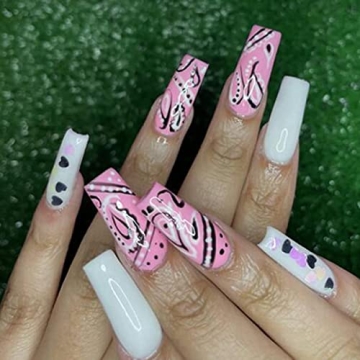 BTArtbox Clear Acrylic Nail Tips for Stunning Nail Art