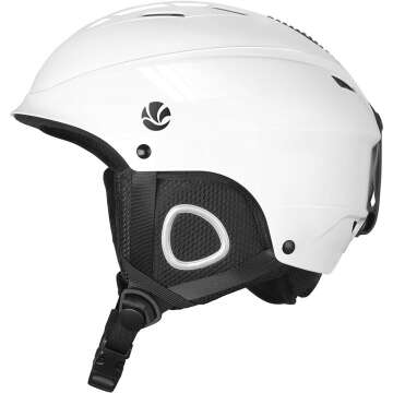 VANRORA Safety Ski Helmet with Goggles Compatibility