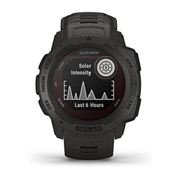 Garmin Instinct Solar - Rugged Solar-Powered Smartwatch with Health Monitoring