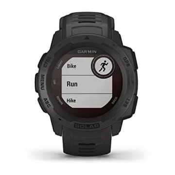 Garmin Instinct Solar Smartwatch - Rugged GPS & Health Tracker