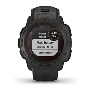 Garmin Instinct Solar Smartwatch - Rugged GPS & Health Tracker