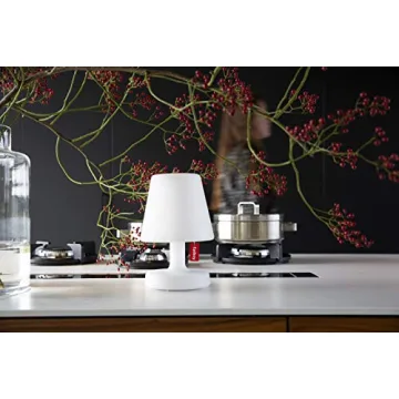 Portable Fatboy Edison Petit Table Lamp Set - White