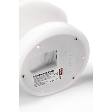 Portable Fatboy Edison Petit Table Lamp Set - White