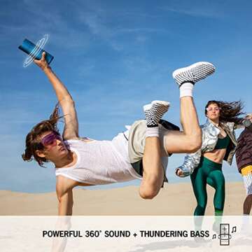 Ultimate Ears Boom 3 Speaker - 15 Hour Battery, Waterproof Sound