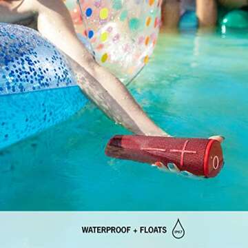 Ultimate Ears Boom 3 Speaker - 15 Hour Battery, Waterproof Sound