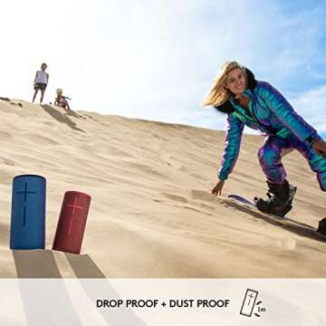 Ultimate Ears Boom 3 Speaker - 15 Hour Battery, Waterproof Sound