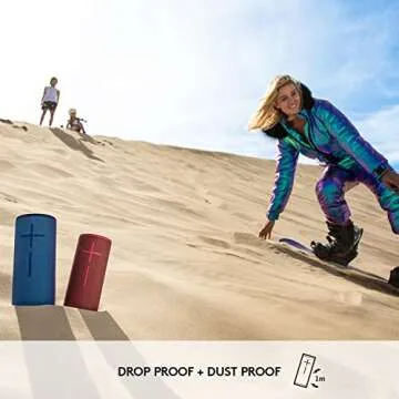 Ultimate Ears Boom 3 Speaker - 15 Hour Battery, Waterproof Sound