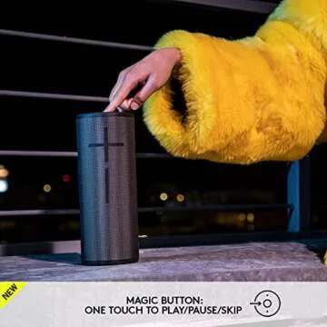 Ultimate Ears Boom 3 Speaker - 15 Hour Battery, Waterproof Sound