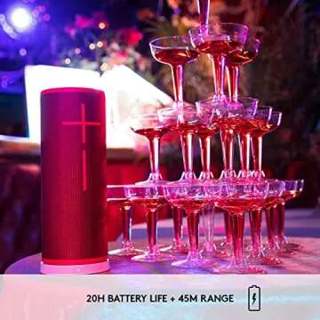 Ultimate Ears Boom 3 Speaker - 15 Hour Battery, Waterproof Sound