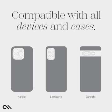 Case-Mate Minis | Cell Phone Grip & Phone Stand | Suction Cup Cell Phone Holder [Removable for Wireless Charging] for iPhones, Android Smartphones, Kindles & More | Twinkle Gold