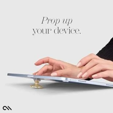Case-Mate Minis: Stylish Phone Grip & Stand in Gold