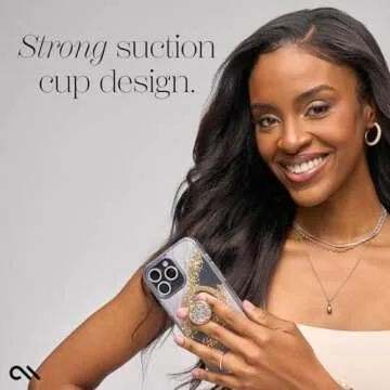 Case-Mate Minis: Stylish Phone Grip & Stand in Gold