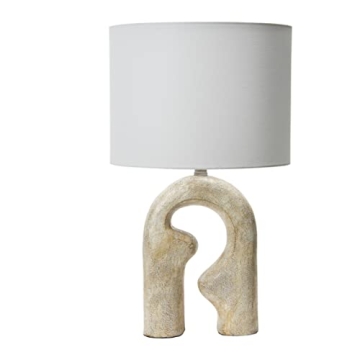 Creative Co-Op Abstract Sculptural Table Lamp