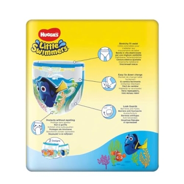 Huggies Little Swimmers Swim Diapers for Babies 7-18 lbs