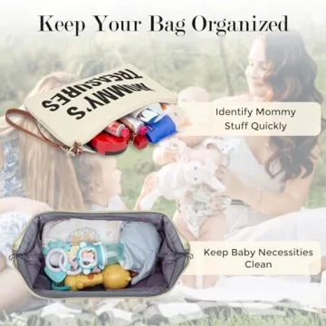 Stylish and Spacious Printe Diaper Bag Tote for Moms