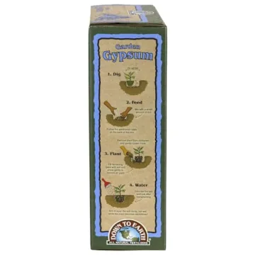 Down to Earth Organic Garden Gypsum Calcium Sulfate Fertilizer