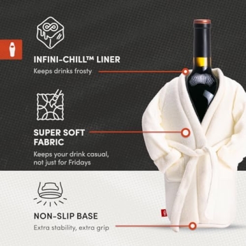 Puffin Resort Beverage Robe Stylish Insulated Wine Cooler