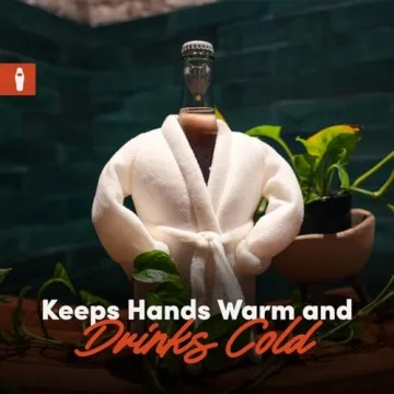 Puffin Resort Beverage Robe Stylish Insulated Wine Cooler