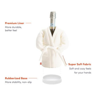 Puffin Resort Beverage Robe Stylish Insulated Wine Cooler