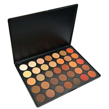 35 Colors Pro Pigmented Matte Shimmer Nature Eye Shadow Make up Palettes Nude Beauty Cosmetics Palle...