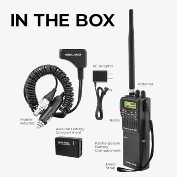Midland 75-822 Handheld & Mobile CB Radio 40 Channels