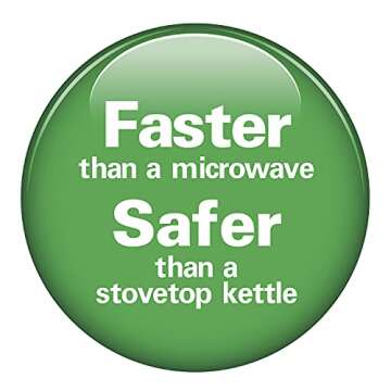 Hamilton Beach Electric Tea Kettle, Water Boiler & Heater, Cordless Serving, Auto-Shutoff Dry Protection, 1500 Watts for Fast Boiling, 1.8 Liter, Black