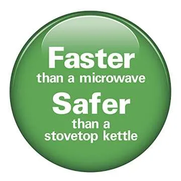 Hamilton Beach Electric Tea Kettle, Water Boiler & Heater, Cordless Serving, Auto-Shutoff Dry Protection, 1500 Watts for Fast Boiling, 1.8 Liter, Black