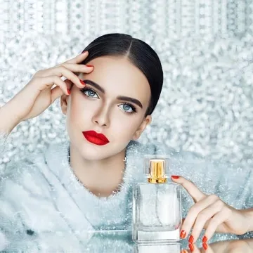 KIT TOWN Elegant Refillable Perfume Bottle 2 Pack Glass Spray