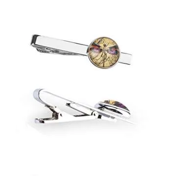 Cufflinks for Men Men's Cufflinks Set World Map Wedding Gifts for Groom Groomsman Father Grandfather Dad ZUNON (Earth cufflinks silver)