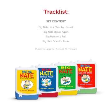 Tonies Big Nate Audiobook Set - 4 Pack