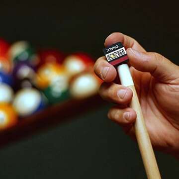 Felson Pool Chalk Cubes | Pool Table Accessories for Table Billiards | Pool Cue Chalk & Storage Box | Blue 12 Count (Pack of 1)