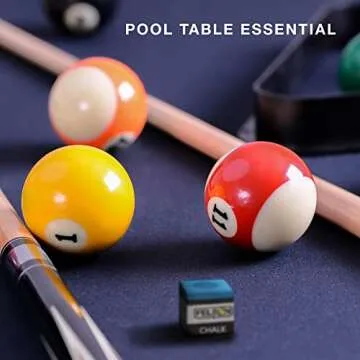 Felson Pool Chalk Cubes | Pool Table Accessories for Table Billiards | Pool Cue Chalk & Storage Box | Blue 12 Count (Pack of 1)