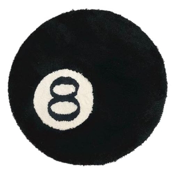 Lotus Atelier Hypebeast 8 Ball Rug for Stylish Decor