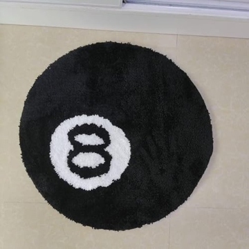 Lotus Atelier Hypebeast 8 Ball Rug for Stylish Decor