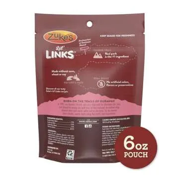 Zuke’s Lil' Links Dog Treats - Healthy Sausage Snacks