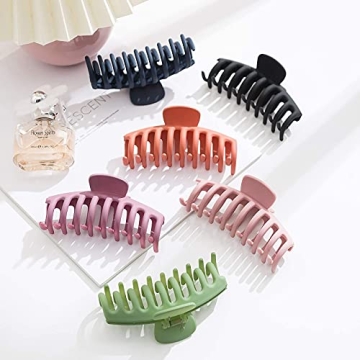 Molizummy Hair Claw Clips - Strong Hold for All Hair Types