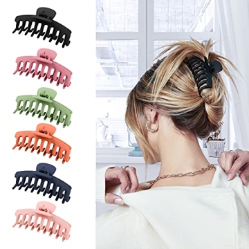 Molizummy Hair Claw Clips - Strong Hold for All Hair Types