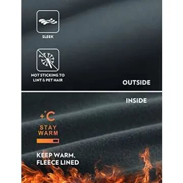 CRZ YOGA Thermal Fleece Lined Leggings Women 25'' - High Waisted Winter Workout Hiking Pants with Pockets Warm Running Tights