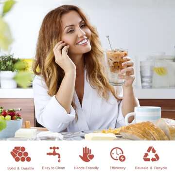 Csdtylh 15Pcs Metal Stir Sticks, Stainless Coffee Stirrers Reusable, Swizzle Sticks for Cocktails, Multifunctional Stir Sticks for Epoxy, Resin, Coffee, Wine, Drinks, Tea, Paint, Crafts, Ink,Oil,etc.