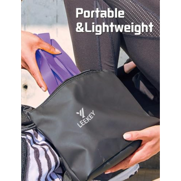 LEEKY Resistance Bands for Strength Training and Therapy