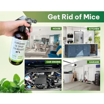 Kate Naturals Peppermint Oil Spray for Rodent Control