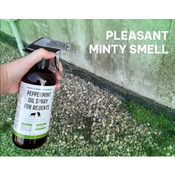 Kate Naturals Peppermint Oil Spray for Rodent Control