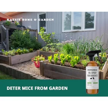 Kate Naturals Peppermint Oil Spray for Rodent Control