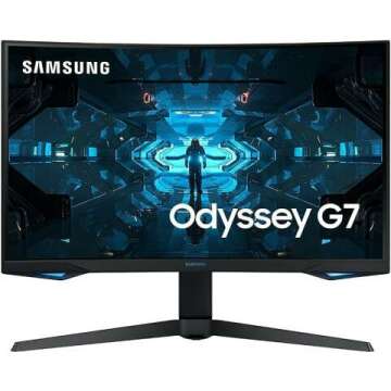 SAMSUNG Odyssey G7 32-Inch Gaming Monitor 240Hz